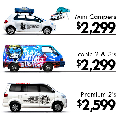 Campervan Rental Wicked Campers